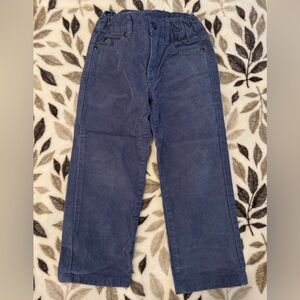 Janie and Jack Slate Blue Corduroy Pants Size 3
